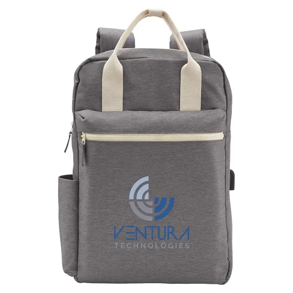 11.81" x 17.32" x 5.12" backpack tote with a main compartment,... from ASI 79530 Prime Line