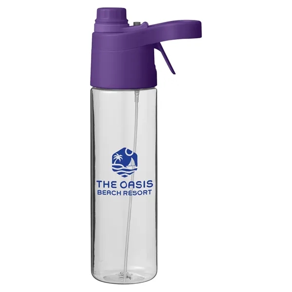20 oz, misting water bottle with screw-on lid and handle.... from ASI 79530 Prime Line
