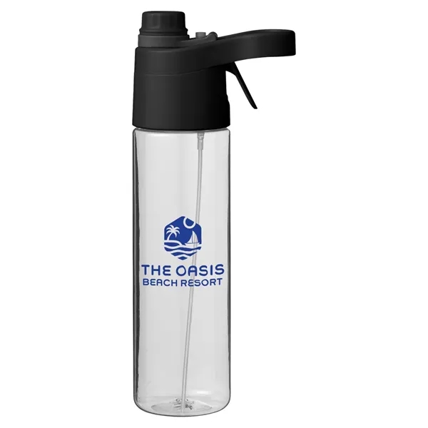 20 oz, misting water bottle with screw-on lid and handle.... from ASI 79530 Prime Line