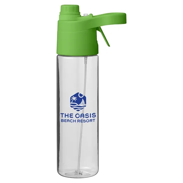 20 oz, misting water bottle with screw-on lid and handle.... from ASI 79530 Prime Line