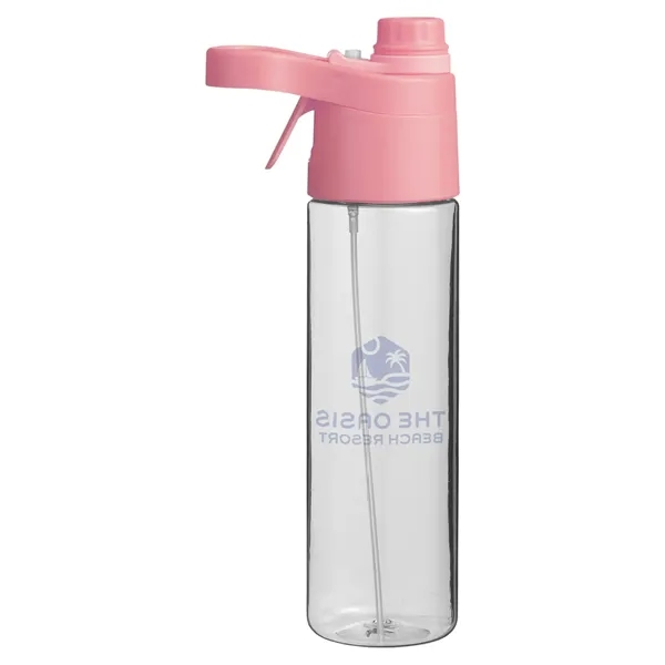 20 oz, misting water bottle with screw-on lid and handle.... from ASI 79530 Prime Line