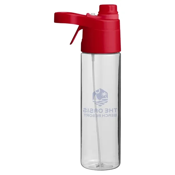 20 oz, misting water bottle with screw-on lid and handle.... from ASI 79530 Prime Line