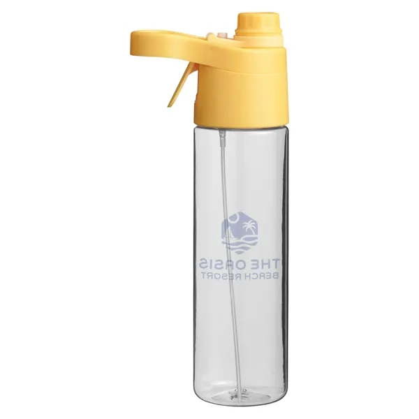 20 oz, misting water bottle with screw-on lid and handle.... from ASI 79530 Prime Line