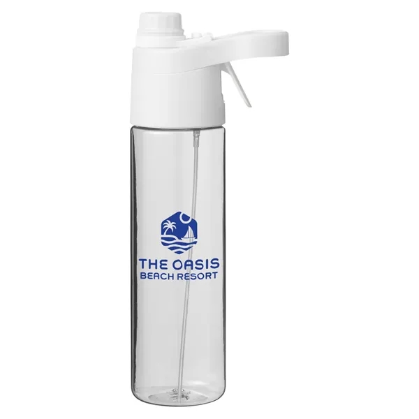 20 oz, misting water bottle with screw-on lid and handle.... from ASI 79530 Prime Line
