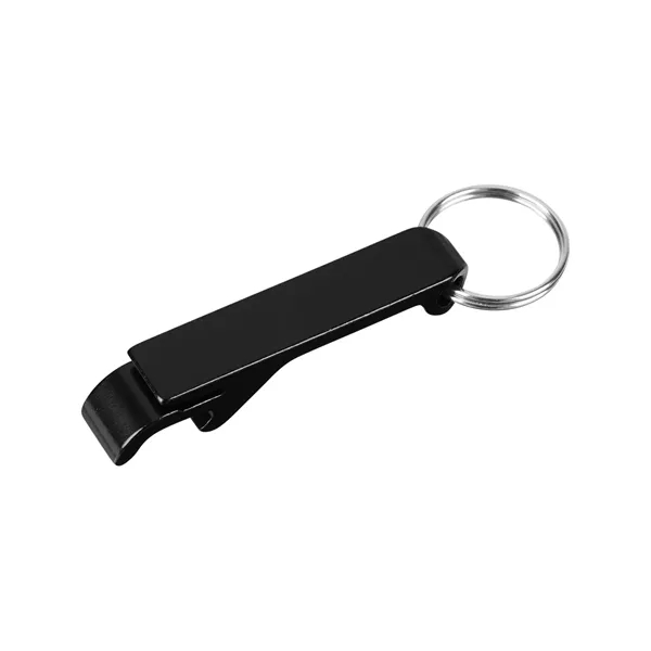 Aluminum bottle opener with key ring attachment.... from ASI 79530 Prime Line
