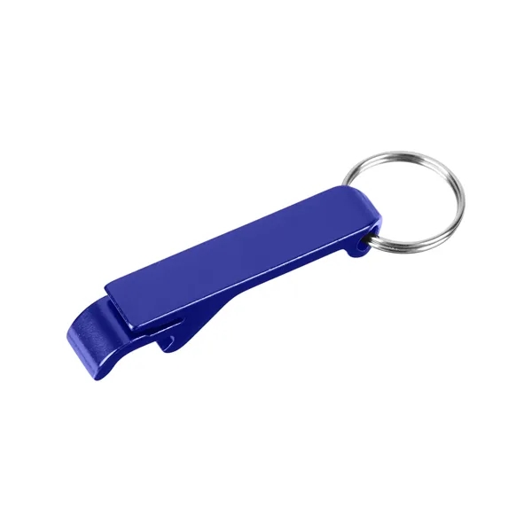 Aluminum bottle opener with key ring attachment.... from ASI 79530 Prime Line