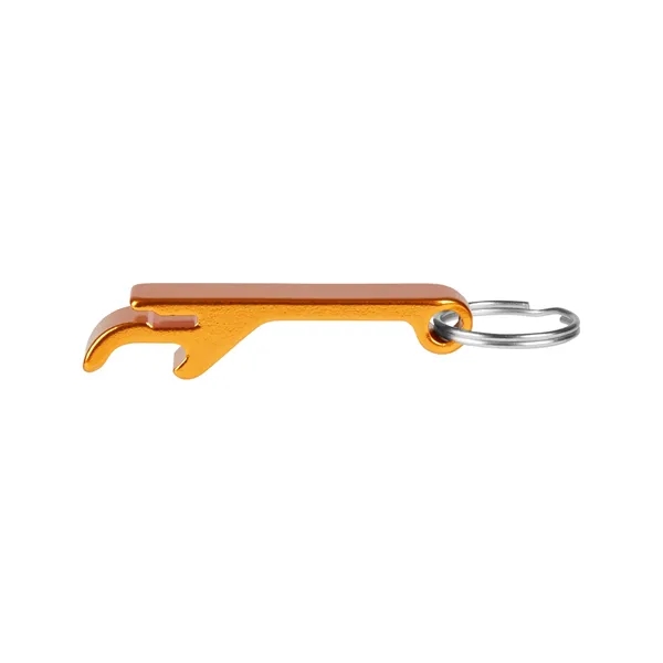 Aluminum bottle opener with key ring attachment.... from ASI 79530 Prime Line