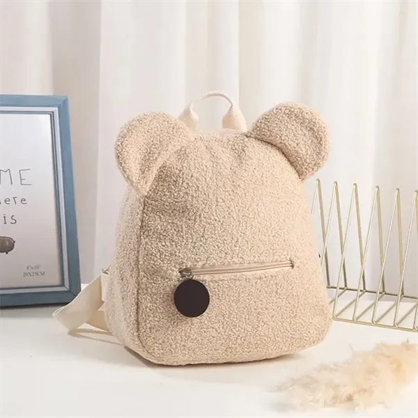 Plush lamb fleece teddy bear backpack.... from ASI 68190 Lungsal / Lungsal