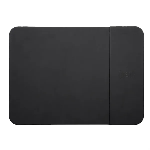 Qi wireless charger and mouse pad is made with PU leather... from ASI 68190 Lungsal / Lungsal