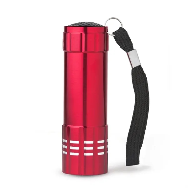 LED flashlight, aluminum with nine bright white bulbs and back wrist... from ASI 68190 Lungsal / Lungsal