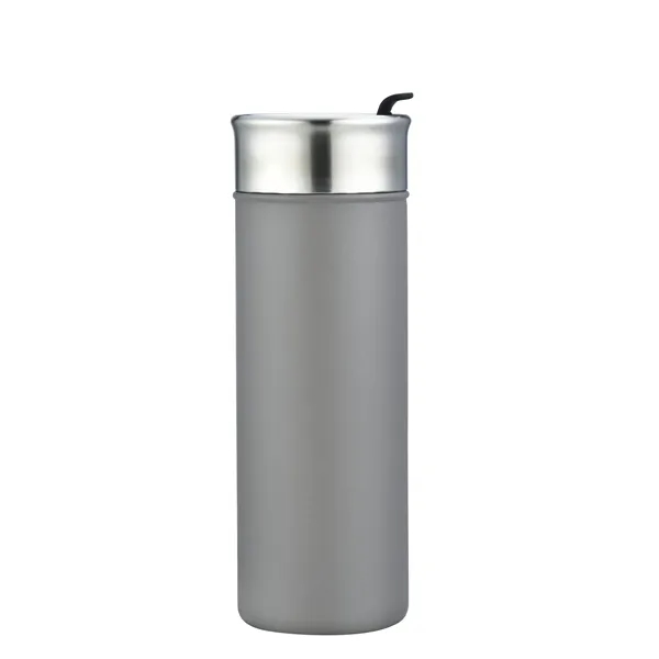 19 Oz Vacuum Sealed Water Bottles with Powdered Finish... from ASI 68190 Lungsal / Lungsal