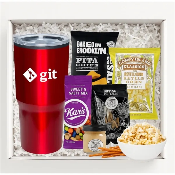 Holiday Tumbler and Snack Box... from ASI 89971 Stuff A Mug