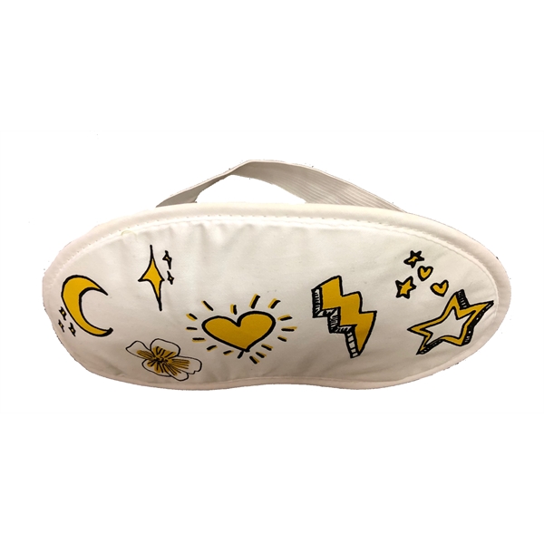 Cotton Eye Mask w/ Satin Lining and Elastic Headband.... from ASI 31977 Adline Industries Inc