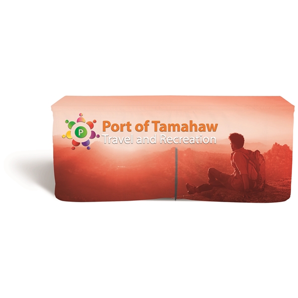 30" x 30" x 72" four-sided polyester poplin table cover with... from ASI 36558 Aprons, Etc.