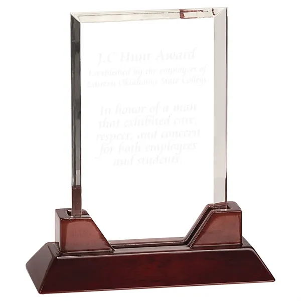 7 3/4" x 9 3/4" x 2 5/8" award made of... from ASI 74601 Calico