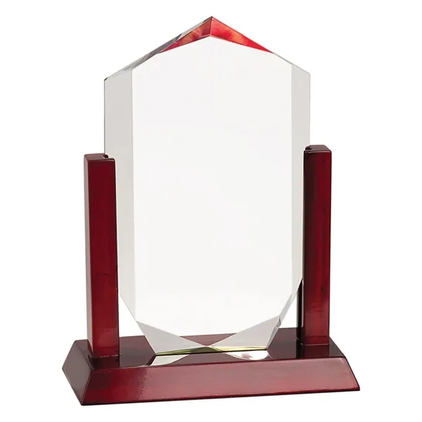 6 3/4" x 9" x 3 1/8" acrylic award with a... from ASI 74601 Calico
