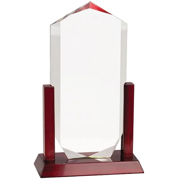6 3/4" x 10" x 3 1/8" acrylic award with a... from ASI 74601 Calico
