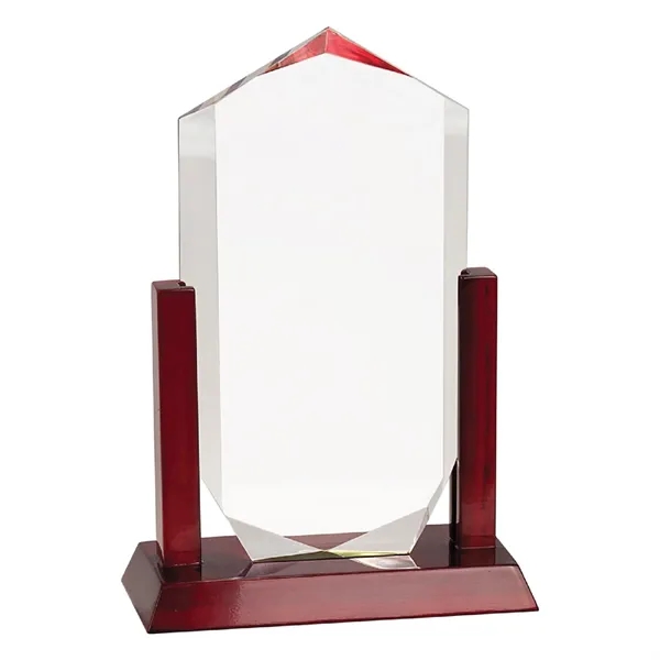6 3/4" x 10" x 3 1/8" acrylic award with a... from ASI 74601 Calico
