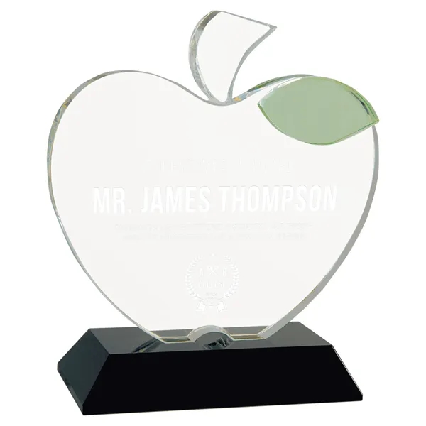 6.25" x 2.25" x 5.50" crystal award that's shaped like an... from ASI 74601 Calico