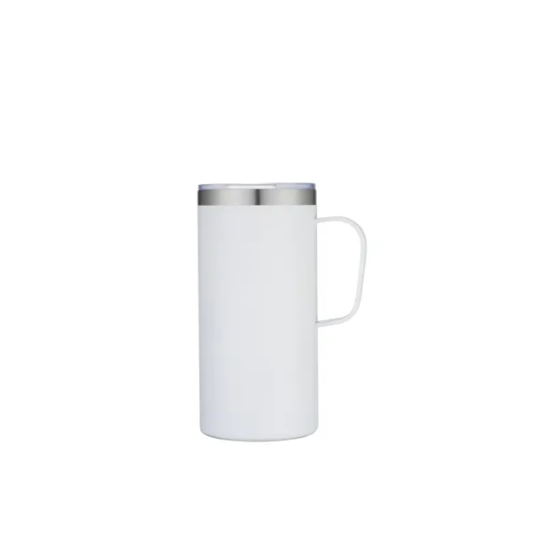 20 Oz Vacuum Sealed Travel Mug with Powdered Finish.... from ASI 68190 Lungsal / Lungsal