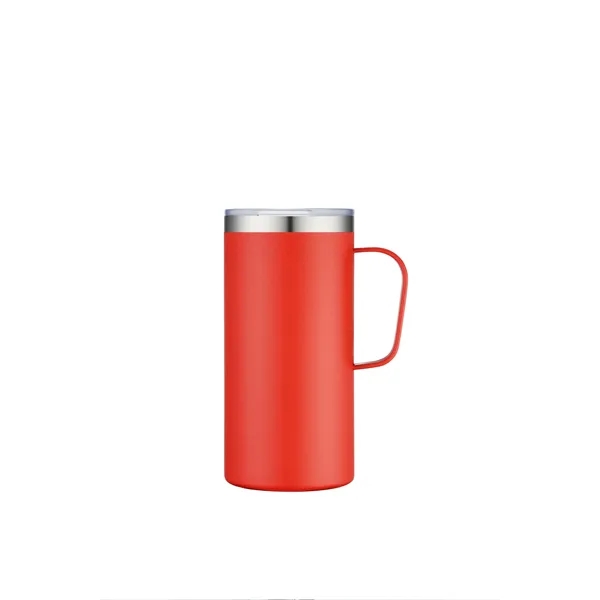 20 Oz Vacuum Sealed Travel Mug with Powdered Finish.... from ASI 68190 Lungsal / Lungsal