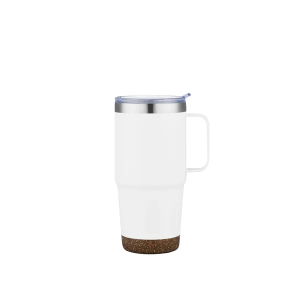 24 Oz Vacuum Sealed Camper Mugs with Powdered Finish and Natural... from ASI 68190 Lungsal / Lungsal