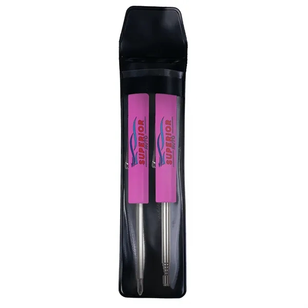 Tool set includes magnetic pickup tool and jumbo reversible 3/16" flat... from ASI 54040 Fey Promo / Mi Line by Fey