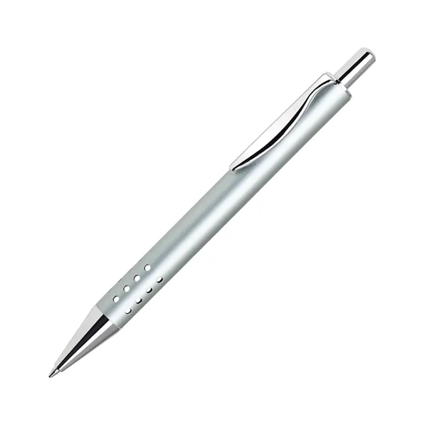 Aluminum click-action ballpoint pen with a smooth barrel that's available in... from ASI 68190 Lungsal / Lungsal