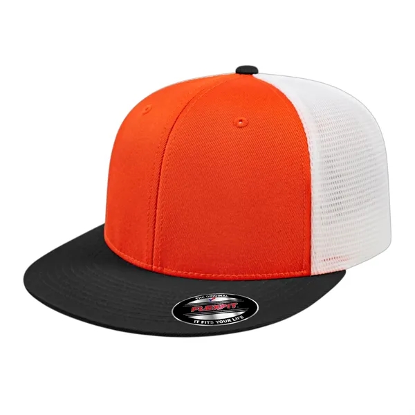 Flexfit® performance polyester spandex mesh trucker cap... from ASI 43792 Cap America Inc