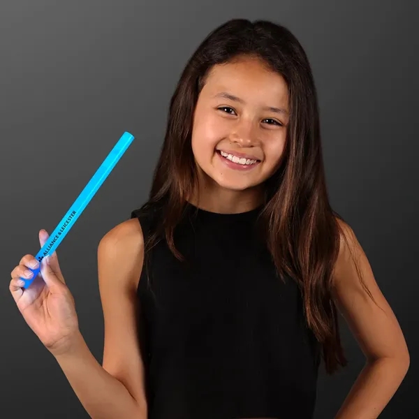 Blank or imprinted. 9.4" glow stick wands.... from ASI 34194 ALightPromos / Alight Promotional Products