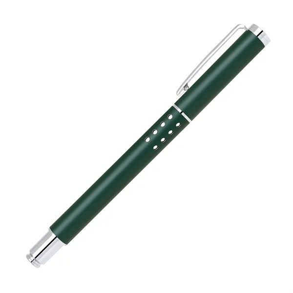 Metal cap-off rollerball pen with a matte lacquer finish and shining... from ASI 68190 Lungsal / Lungsal