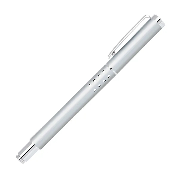 Metal cap-off rollerball pen with a matte lacquer finish and shining... from ASI 68190 Lungsal / Lungsal