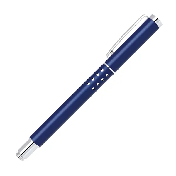 Metal cap-off rollerball pen with a matte lacquer finish and shining... from ASI 68190 Lungsal / Lungsal