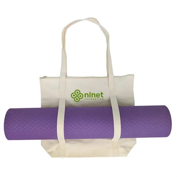 Canvas Yoga Tote Bag... from ASI 31517 Admart Products / Admart Line