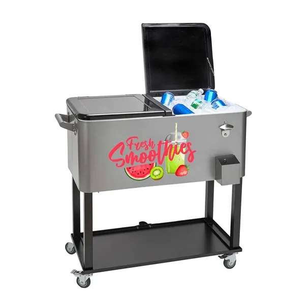 Keep drinks cold and business rolling - this cooler is ready... from ASI 87188 Showdown Displays