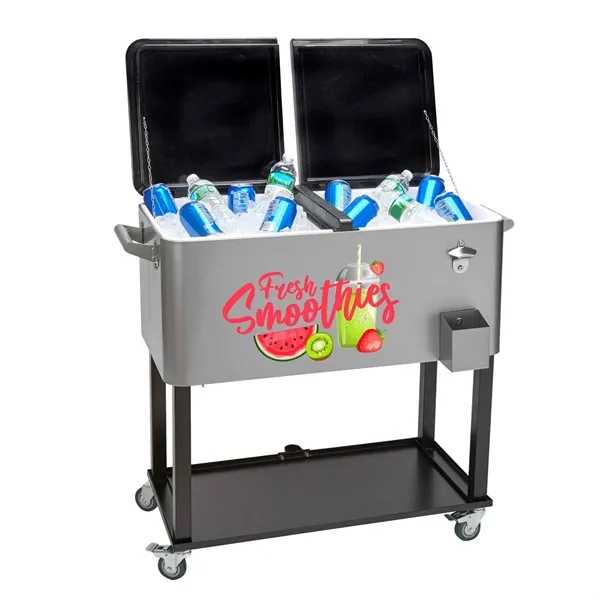 Keep drinks cold and business rolling - this cooler is ready... from ASI 87188 Showdown Displays