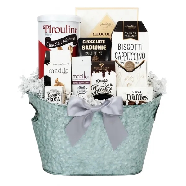 Sweet Silver Temptation Gift Basket... from ASI 89971 Stuff A Mug