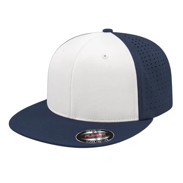 Flexfit® perforated polyester blend performance cap with UV guard... from ASI 43792 Cap America Inc
