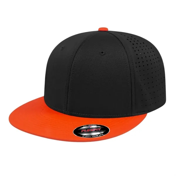 Flexfit® perforated polyester blend performance cap with UV guard... from ASI 43792 Cap America Inc