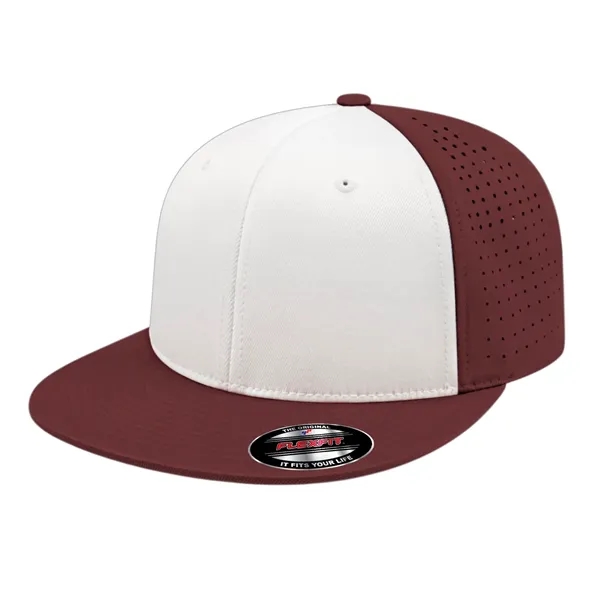 Flexfit® perforated polyester blend performance cap with UV guard... from ASI 43792 Cap America Inc