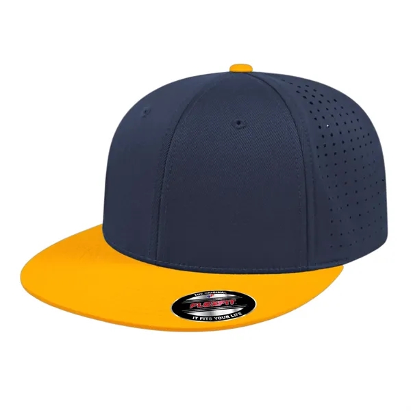 Flexfit® perforated polyester blend performance cap with UV guard... from ASI 43792 Cap America Inc