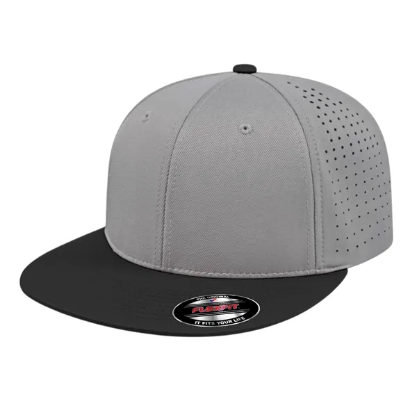 Flexfit® perforated polyester blend performance cap with UV guard... from ASI 43792 Cap America Inc