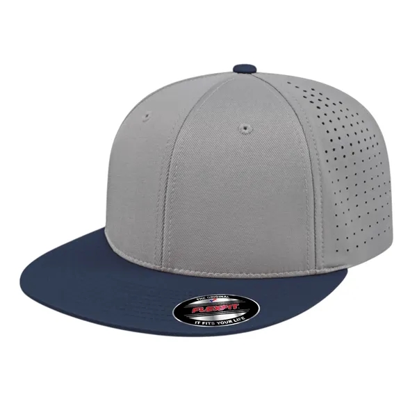 Flexfit® perforated polyester blend performance cap with UV guard... from ASI 43792 Cap America Inc