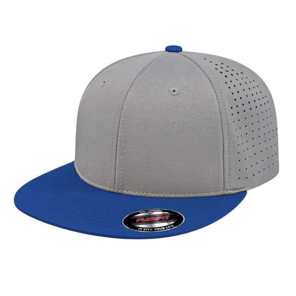 Flexfit® perforated polyester blend performance cap with UV guard... from ASI 43792 Cap America Inc