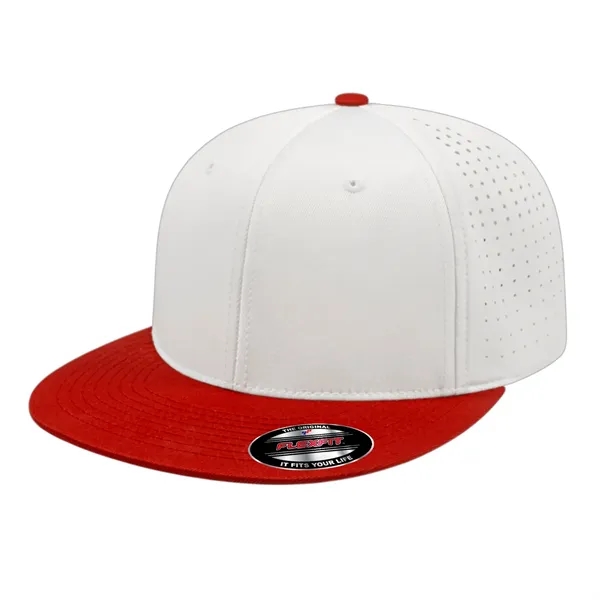 Flexfit® perforated polyester blend performance cap with UV guard... from ASI 43792 Cap America Inc