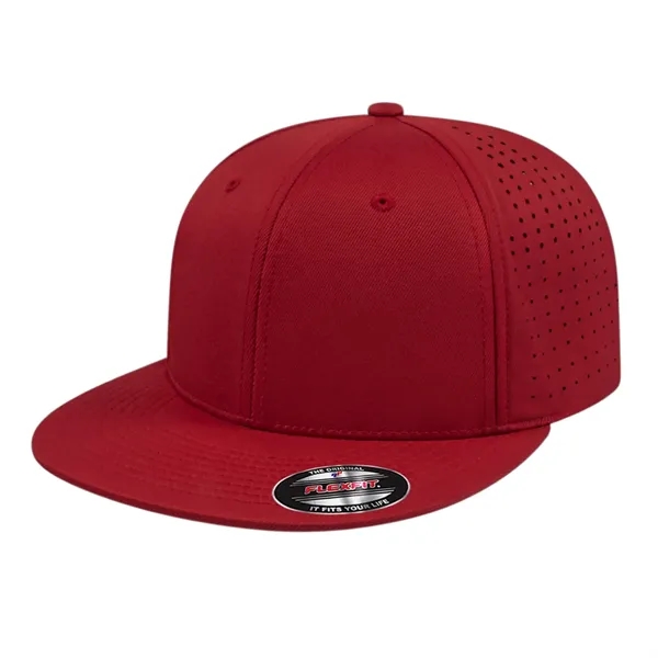 Flexfit® perforated polyester blend performance cap with UV guard... from ASI 43792 Cap America Inc