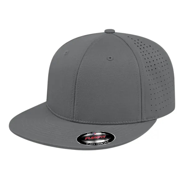Flexfit® perforated polyester blend performance cap with UV guard... from ASI 43792 Cap America Inc