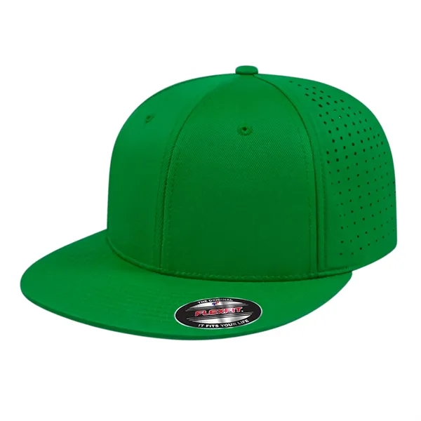Flexfit® perforated polyester blend performance cap with UV guard... from ASI 43792 Cap America Inc