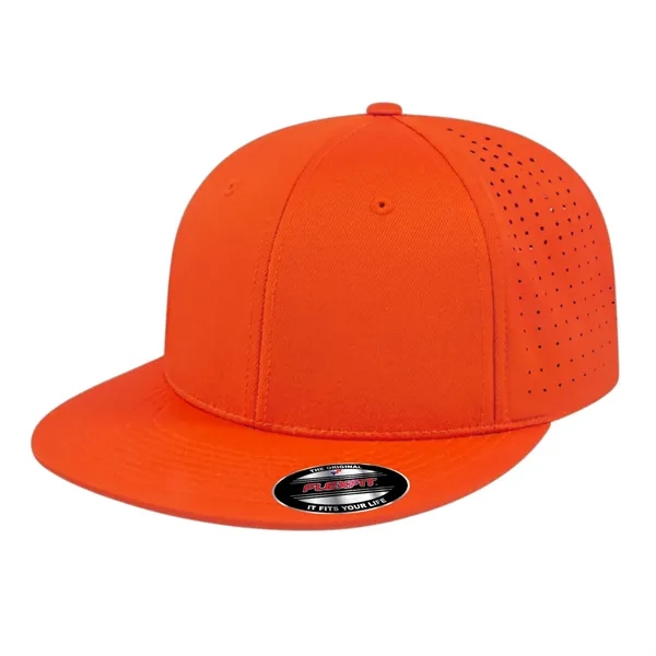 Flexfit® perforated polyester blend performance cap with UV guard... from ASI 43792 Cap America Inc