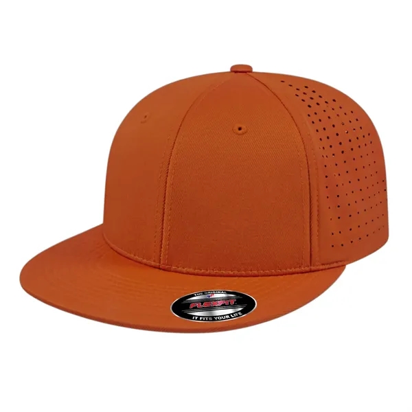 Flexfit® perforated polyester blend performance cap with UV guard... from ASI 43792 Cap America Inc